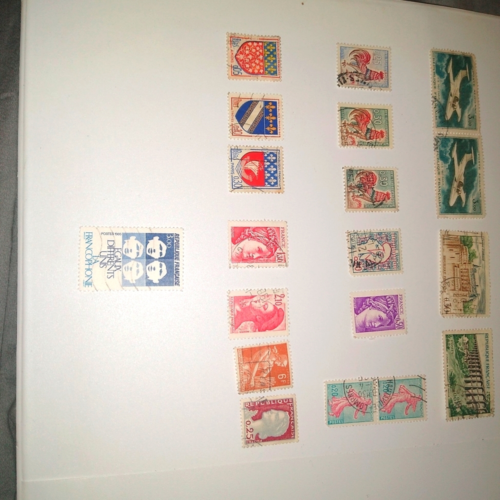 French Stamps antique